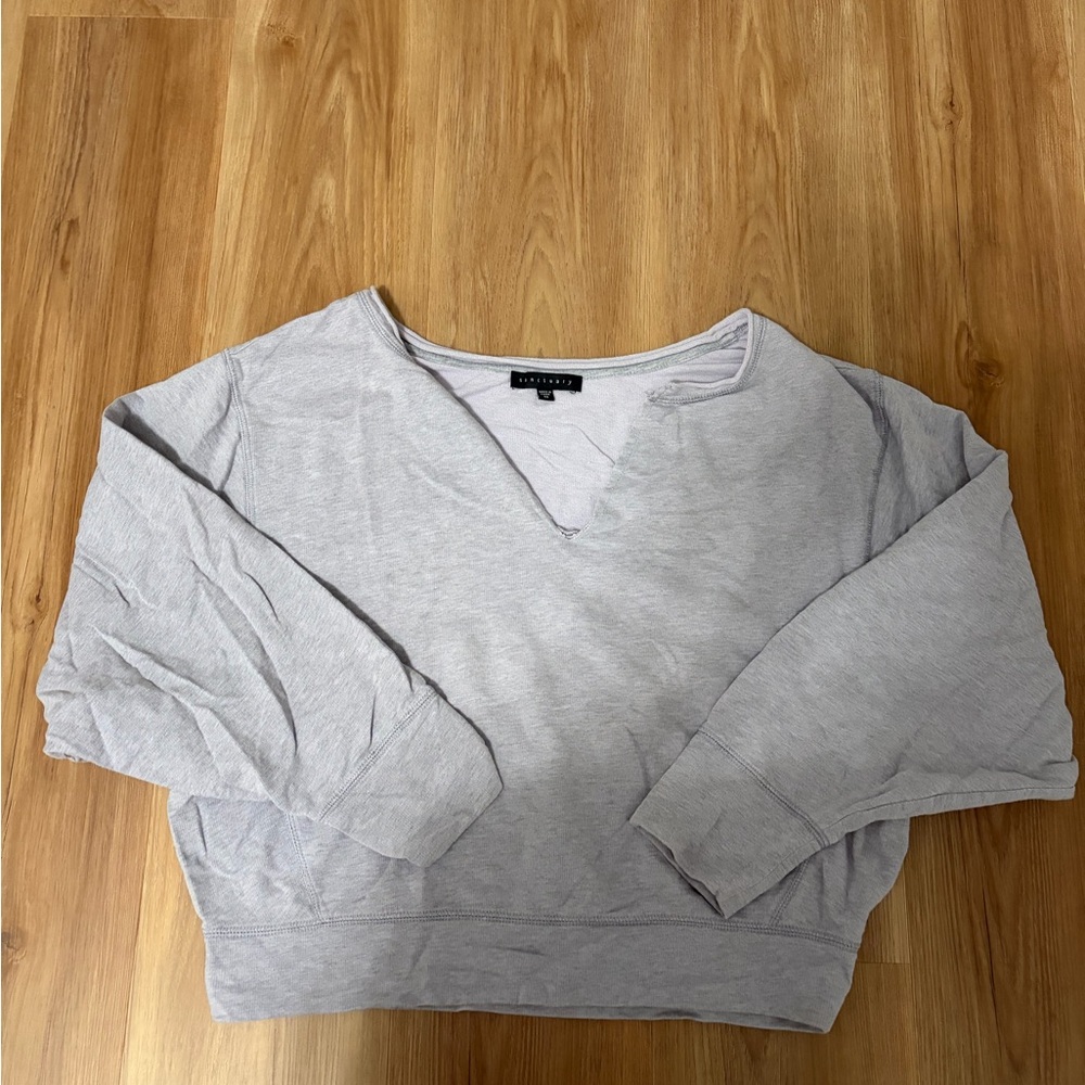 Sanctuary Purple V-Neck Women's Top